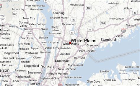 white plains westchester map.